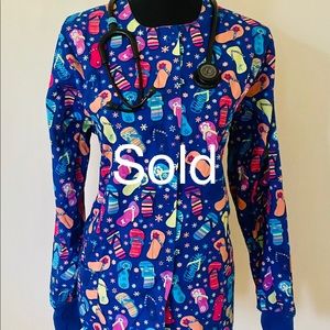 Flip Flop Scrub Jacket